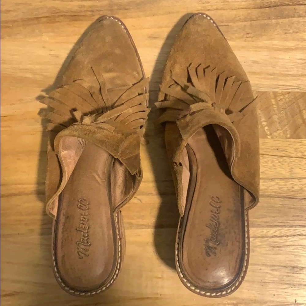 Madewell Fringe Mules - Picture 4 of 4